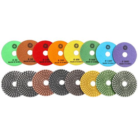Premium Spiral Wet Polishing Pads - Apollo Stone Art