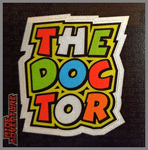 SMS Traders The Doctor 02 Sticker for Car & Bike : Amazon.in: Car ...