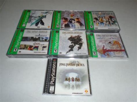 Buy Final Fantasy VII, VIII, IX, Tactics, Origins, Chronicles ...