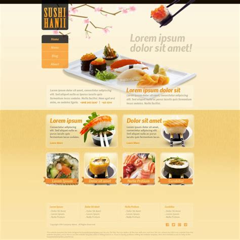 美食网站模板_素材中国sccnn.com