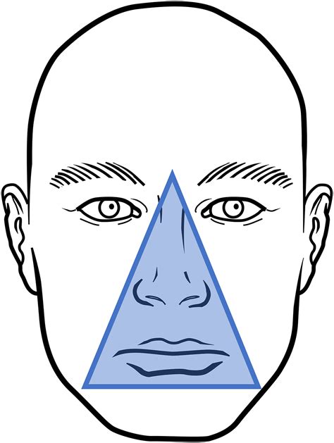 Danger Triangle Of The Face