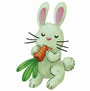 Image result for Wild Rabbit Eating Carrot