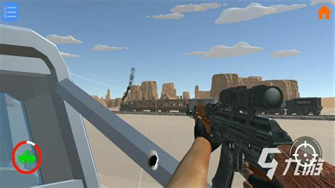 模拟科幻第一人称射击游戏。3D游戏Walkthrough，第一人称射击与飞船上的枪，对抗飞行机器人的战争。—高清视频下载、购买_视觉中国视频素材中心