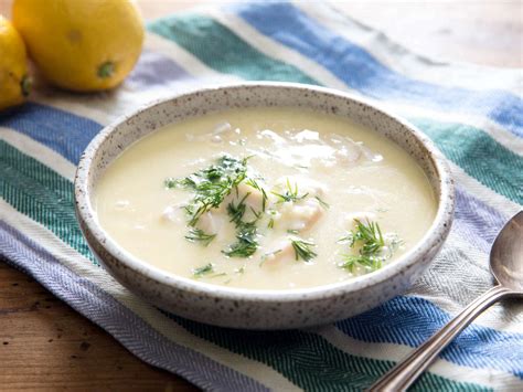 Avgolemono Soup Greek Recipe