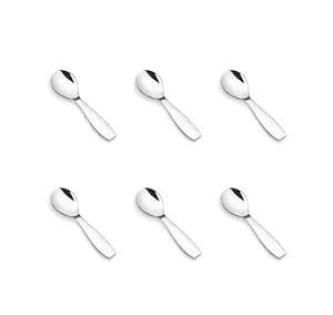 Buy Stainless Steel Spoon Set, Set of 6 Small Pieces Masala Spoon, Set ...