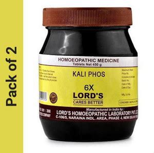 LORD'S Kali Phos 6X Tablets Price in India - Buy LORD'S Kali Phos 6X ...