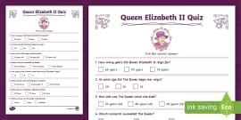 Queen Elizabeth II Pack (teacher made) - Twinkl