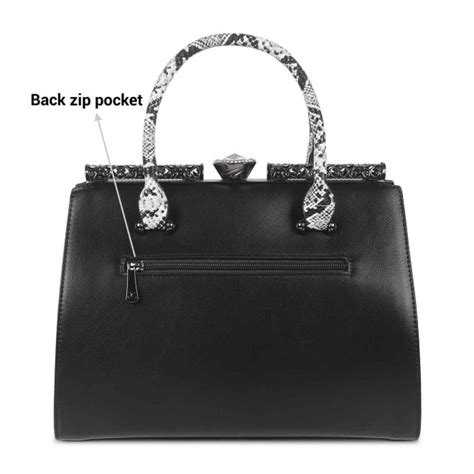 Buy Mochi Women Black Casual Satchels Online | SKU: 66-333-11-10 ...
