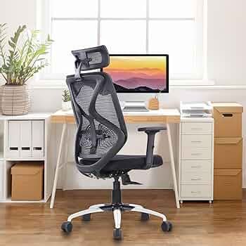 Vergo Transform Ergonomic High Back Mesh Office Chair | Headrest ...