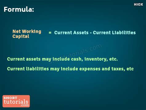 Net Working Capital Formula 的图像结果
