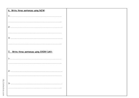 Image result for Present Simple Test Sheet