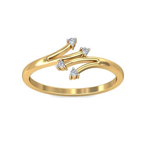 P.N.Gadgil Jewellers Lavanya Collection 18k (750) Yellow Gold and ...