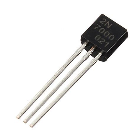 HOBBYKIT 5Pcs 2N7000 N-Channel Transistor Fast Switch MOSFET TO-92 ...