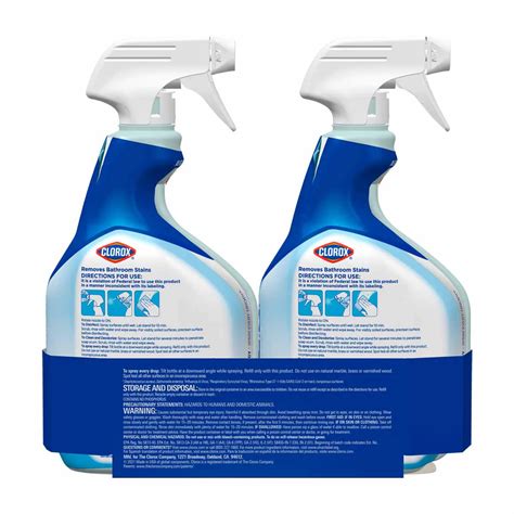 Buy Clorox Disinfecting Bathroom Cleaner, 30 fl oz - 2 ct from Dollar ...
