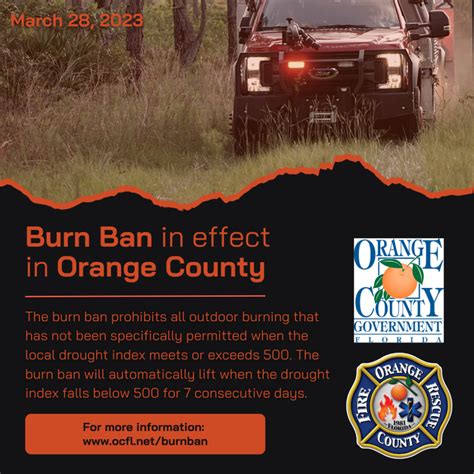 Orange County issues burn ban, effective immediately - Bungalower