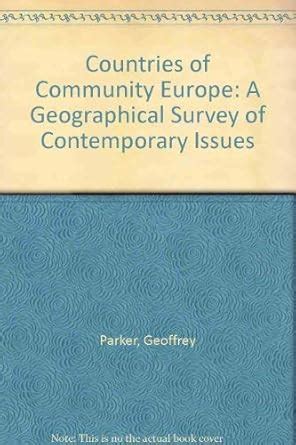 Buy Countries of Community Europe: A Geographical Survey of ...