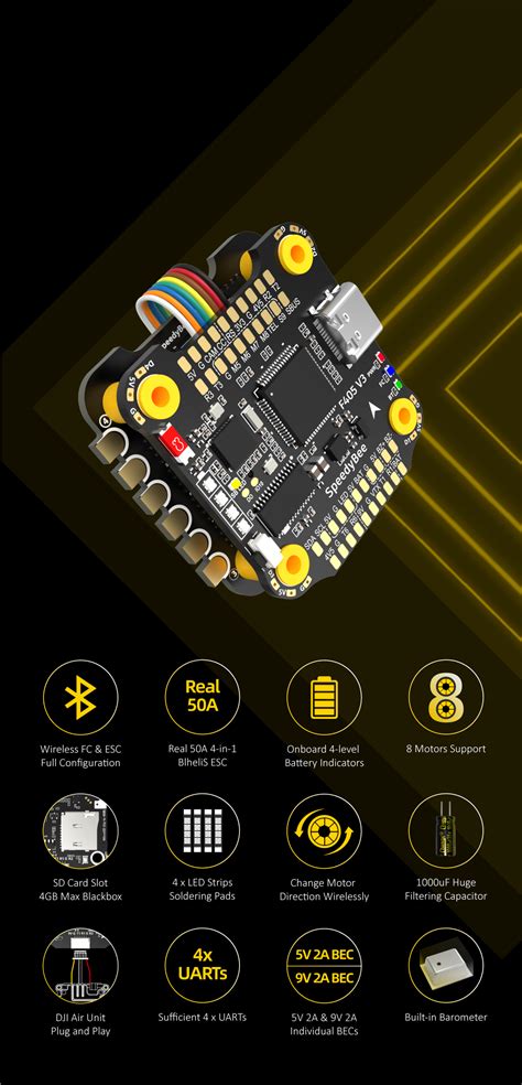 SpeedyBee F405 V3 30×30 Flight Controller