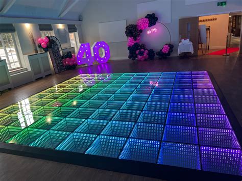 Diy Infinity Dance Floor at Caitlin Grimmett blog
