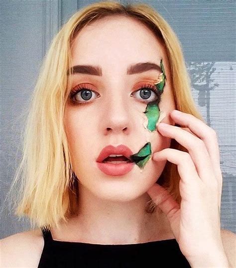 Image result for Alien Makeup Ideas