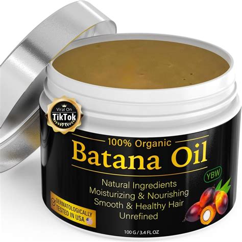 Amazon.com: Raw Batana Oil for Hair Growth by Dr. Sebi Organic Raw ...