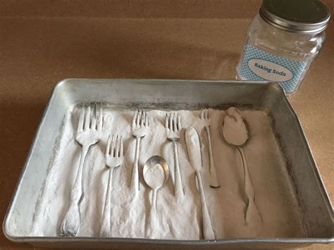 How to Polish Silverware | Clean Tarnished Silverware with Baking Soda ...
