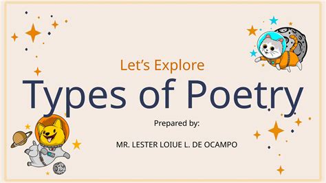 Different Types of Poems Education Presentation in Blue and Orange Illustrative Style (1).pptx