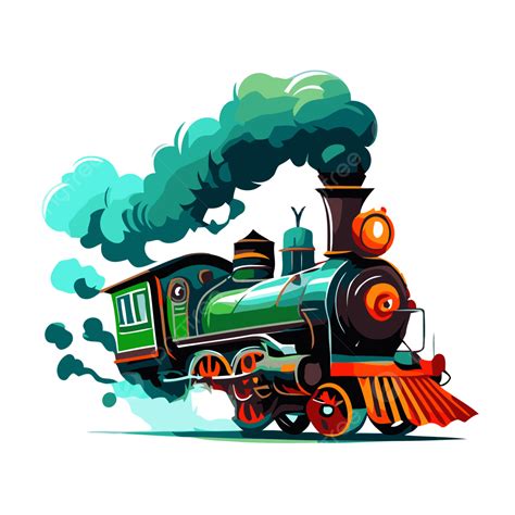 Steam Train Clip Art