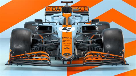 McLaren reveal retro blue and orange Gulf Oil legendary livery for F1 ...