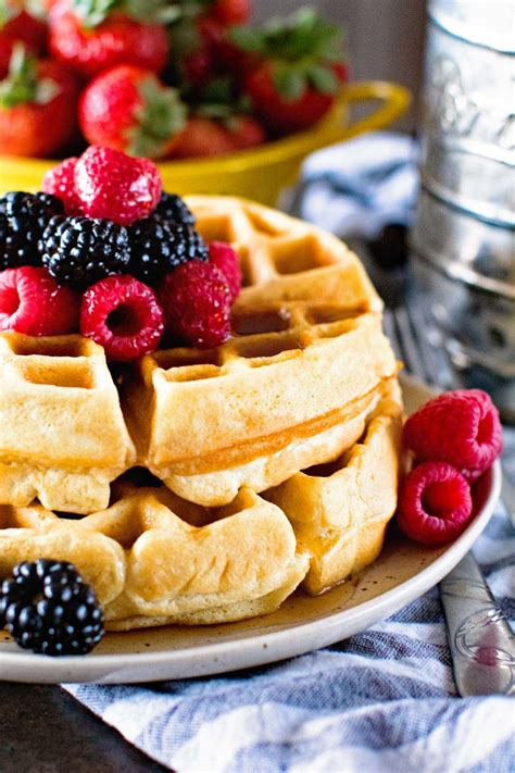 Easy Waffle Recipe For One at Tina Siebert blog