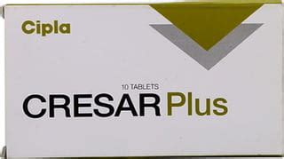 Cresar Plus Strip Of 10 Tablets: Uses, Side Effects, Price & Dosage ...