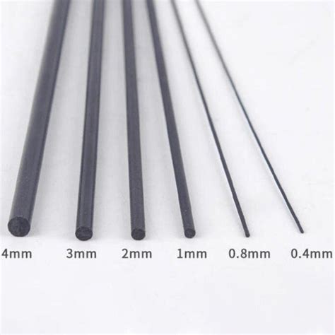 Pultruded Carbon Fiber Rod (1000 mm long) | ThinkRobotics.in ...