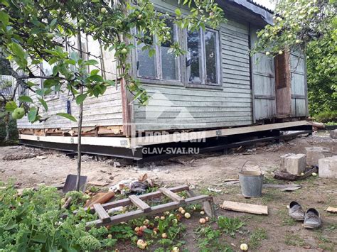 Ремонт фундамента деревянного дома цена в СПб