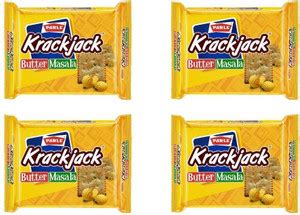 PARLE KRACKJACK BUTTER MASALA Biscotti Biscuit Price in India - Buy ...