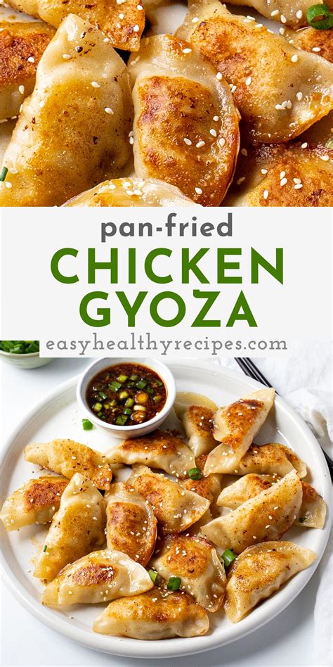 Pan Fried Chicken Gyoza Recipe
