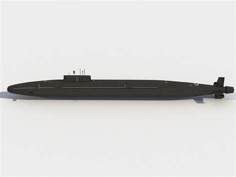 Borei II Class Submarine Project 955 B - 3D Model by FiniasK