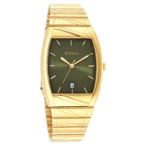 Buy Online Titan Karishma Quartz Analog Green Dial Stainless Steel ...