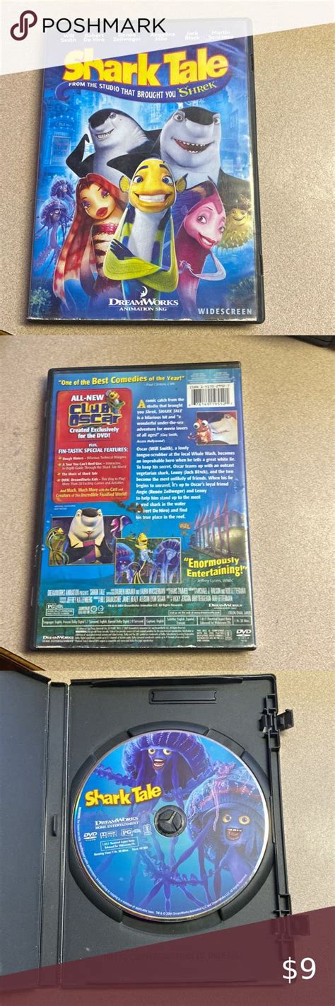 DVD shark tale | Shark tale, Dvd, Dreamworks animation skg