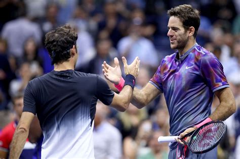 When Roger Federer thrashed Juan Martin Del Potro in the QFs of the ...