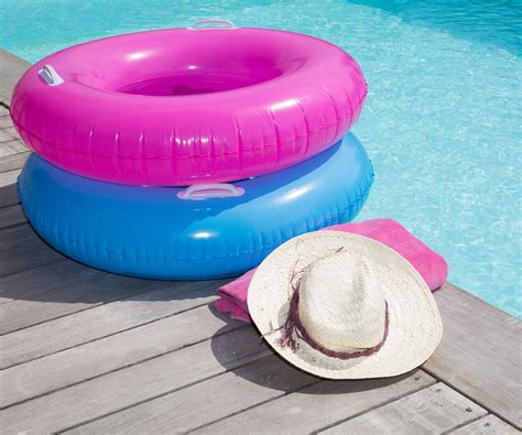 Image result for Sinking Inflatables in Pool