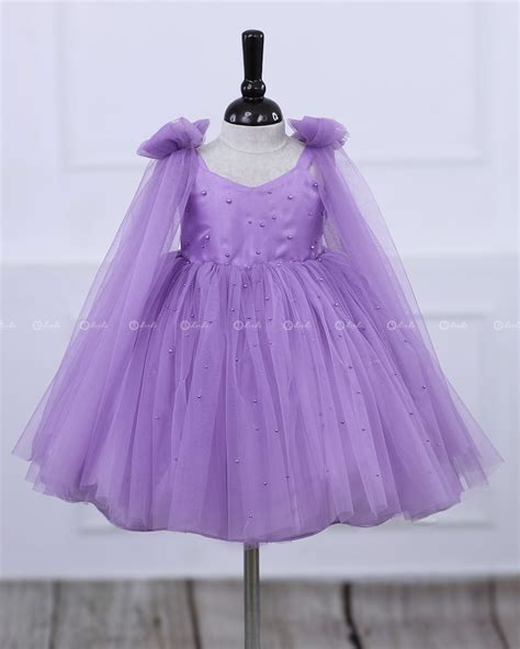 Kid’s Frill Gown Online | Handcrafted Kid’s Gowns Online | Girls Party ...