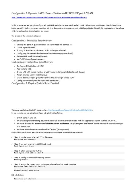 Image result for Cisco LACP Configuration Example