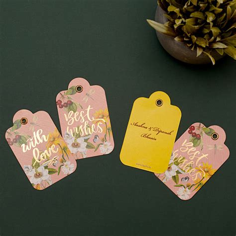 Gift Tags | Beautiful Personalised Gift Tags Online in India – Lachi