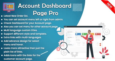Account Dashboard Page Pro - OpencartModule