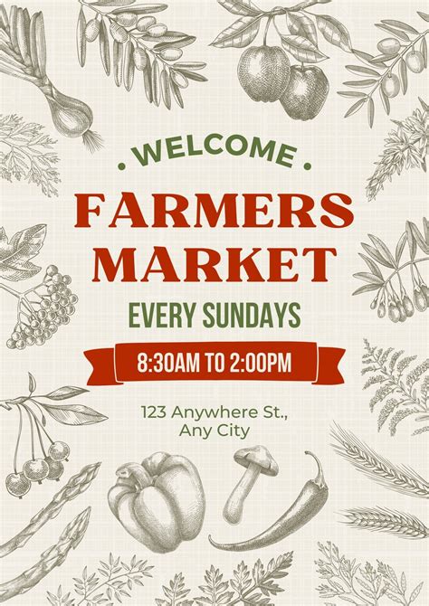 Farmers Market Flyer