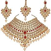 Lucky Jewellery Red Green Bridal Dulhan Dulhan Wedding & Engagement ...