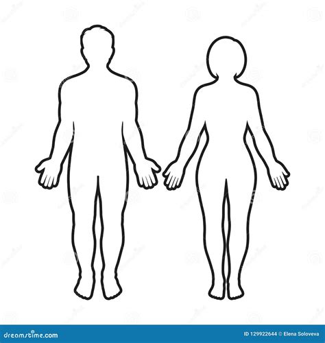 Siluetas De Mujer Para Colorear