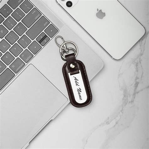 Personalized Belt Keychain Wallet & Pen Combo Black Color