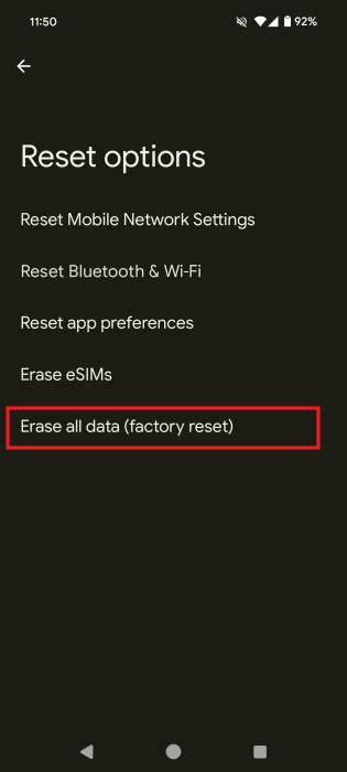 Image result for Android Passcode Reset