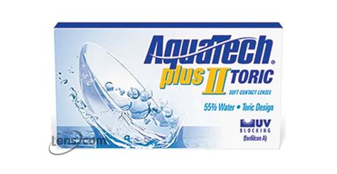 Aquatech Plus II Toric Contacts Online - 6 Pack | Reviews, Order ...