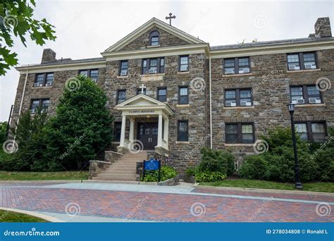 Villanova University St. Mary’s Hall Editorial Stock Photo - Image of ...